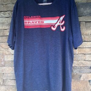 Genuine Merchandise Blue Braves Tee Short Sleeve‎